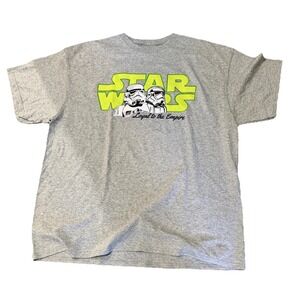 Disney Parks Disney Star Wars Storm Troopers  Gray unisex T-shirt in size XL